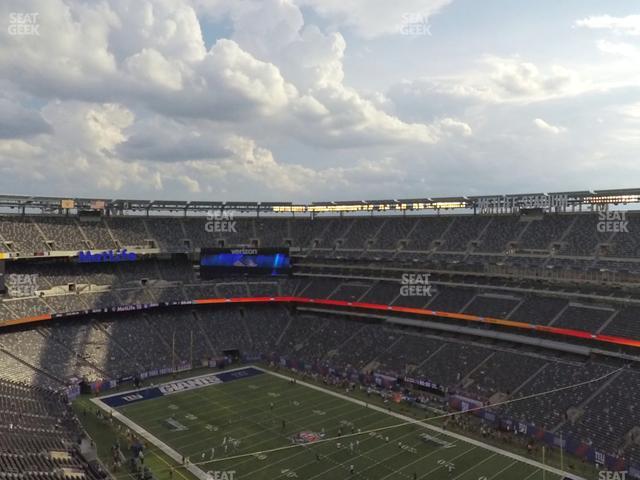 Your Ticket To Sports Concerts More Seatgeek Metlife Stadium Section 307 View