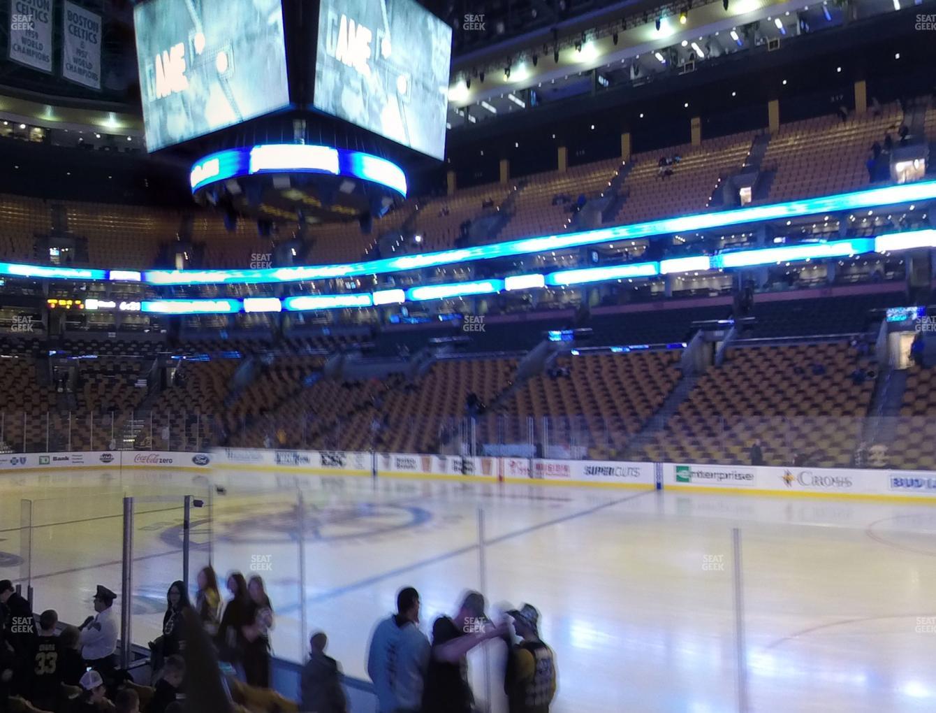 Bruins Seating Chart View