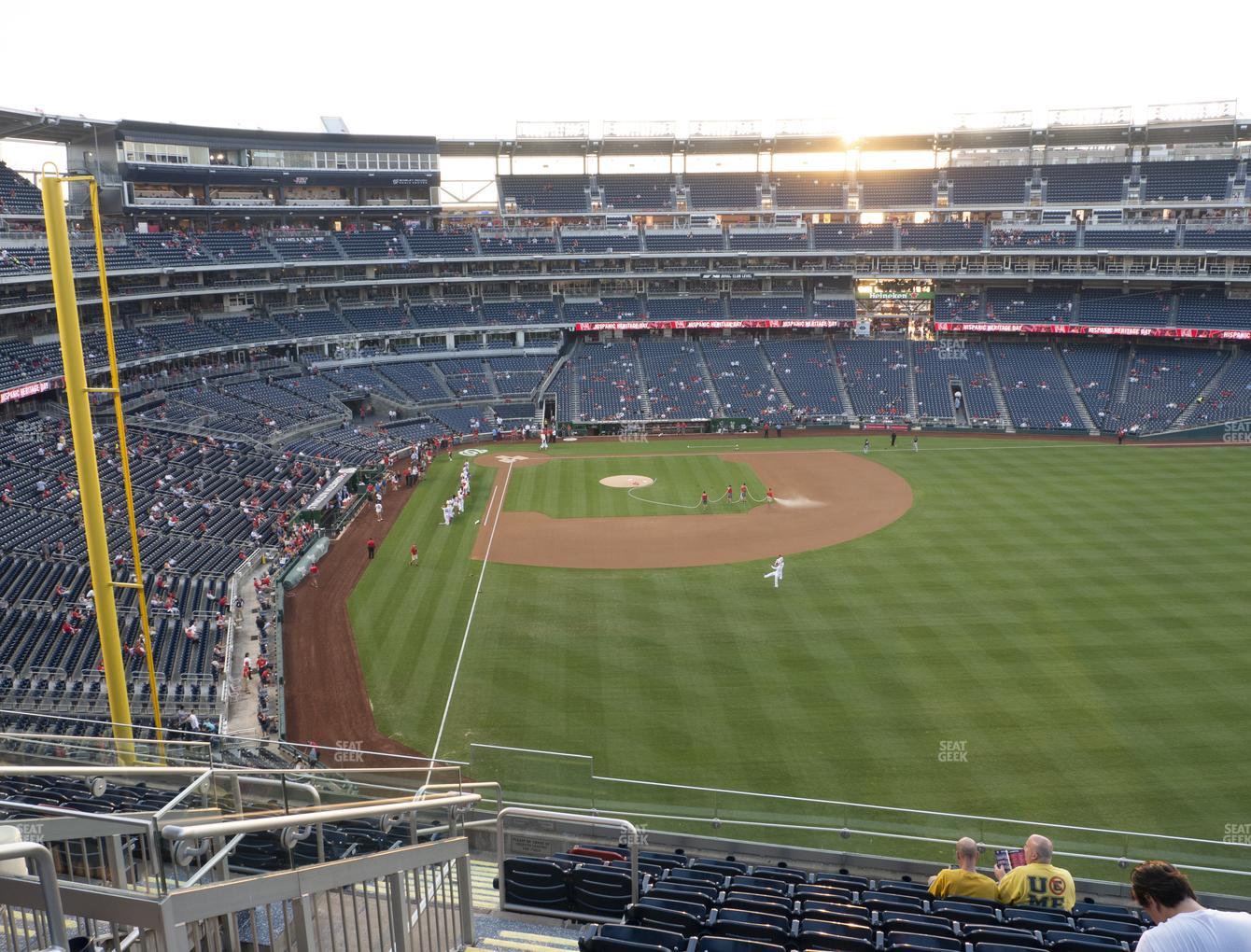 Nationals Seating Chart View