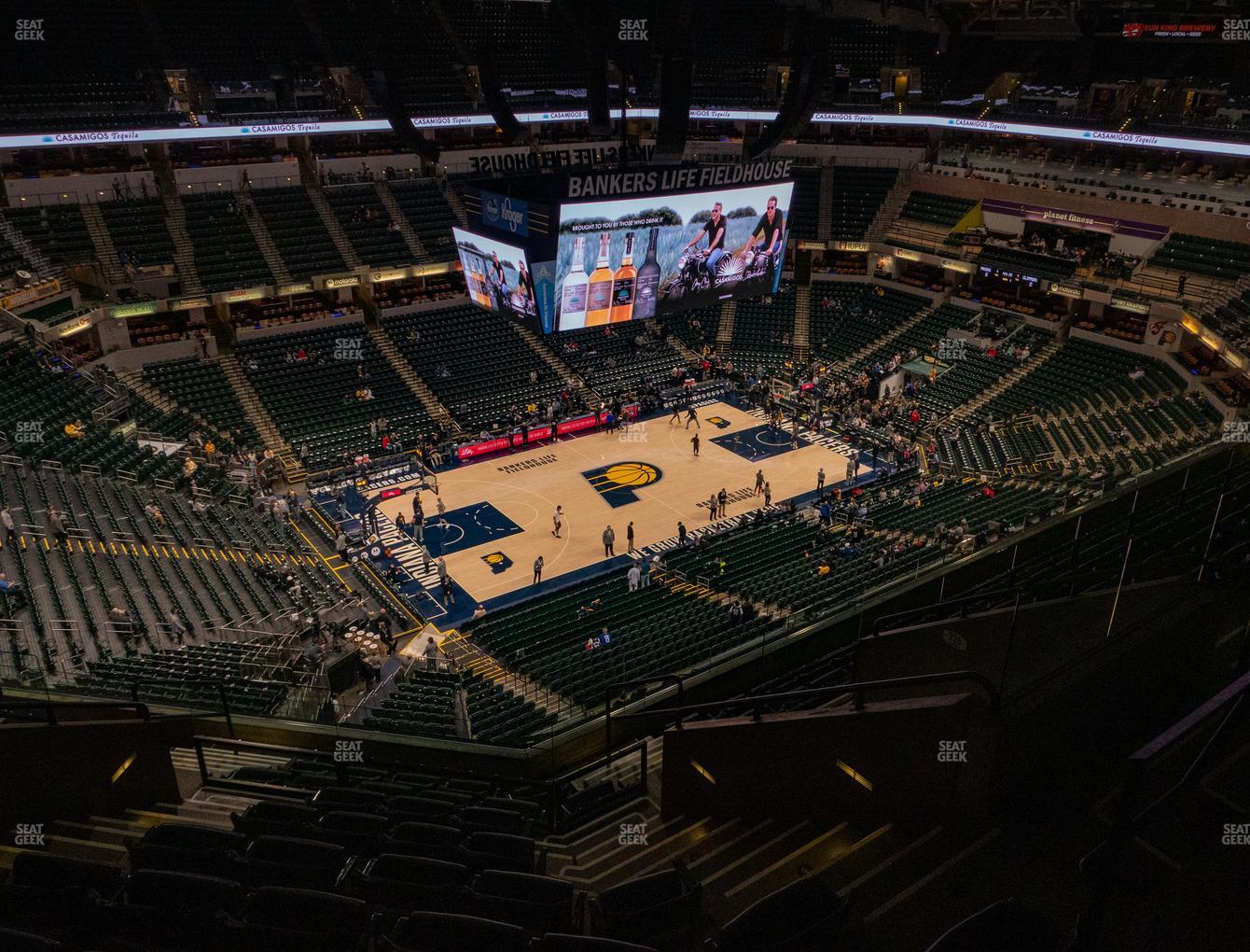 Gainbridge Fieldhouse Seating Chart Pacers