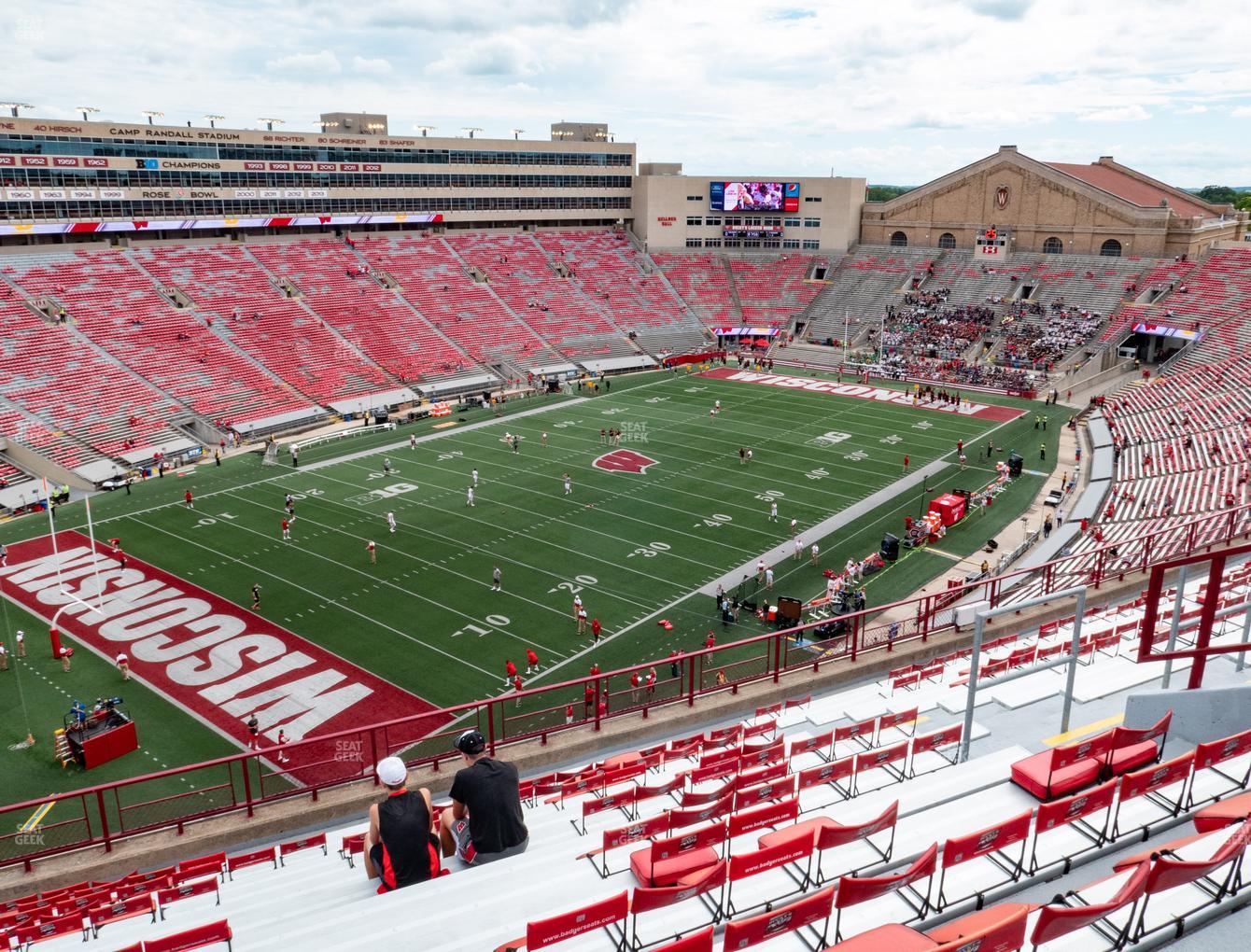 Wisconsin Badgers Football Seating Chart