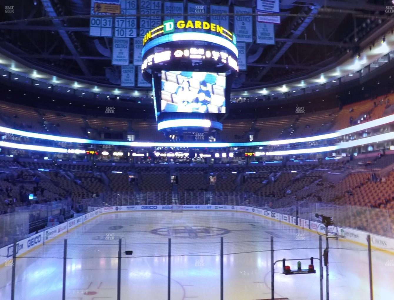 Boston Garden Bruins Seating Chart