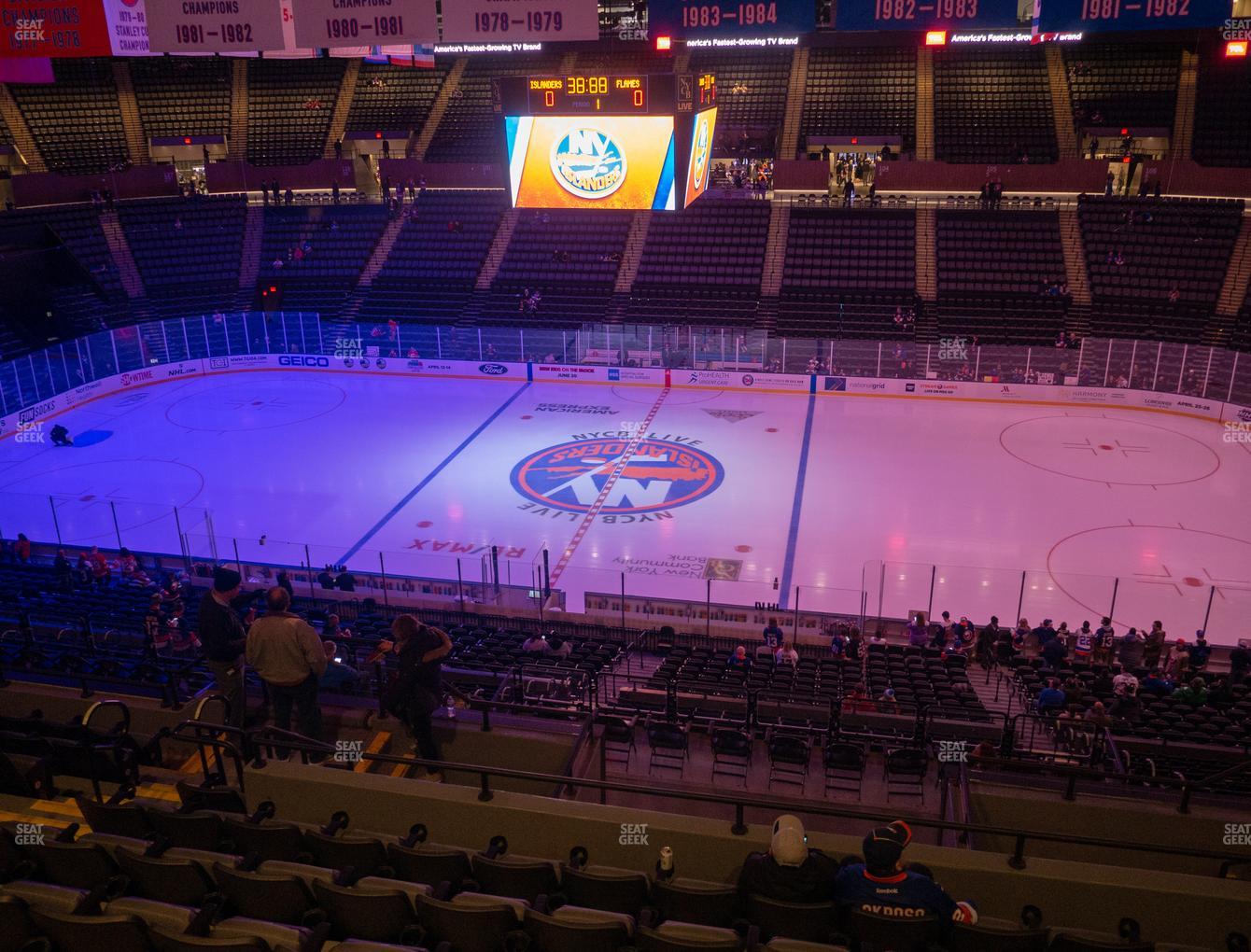 Nassau Coliseum Seating Chart Hockey With Rows