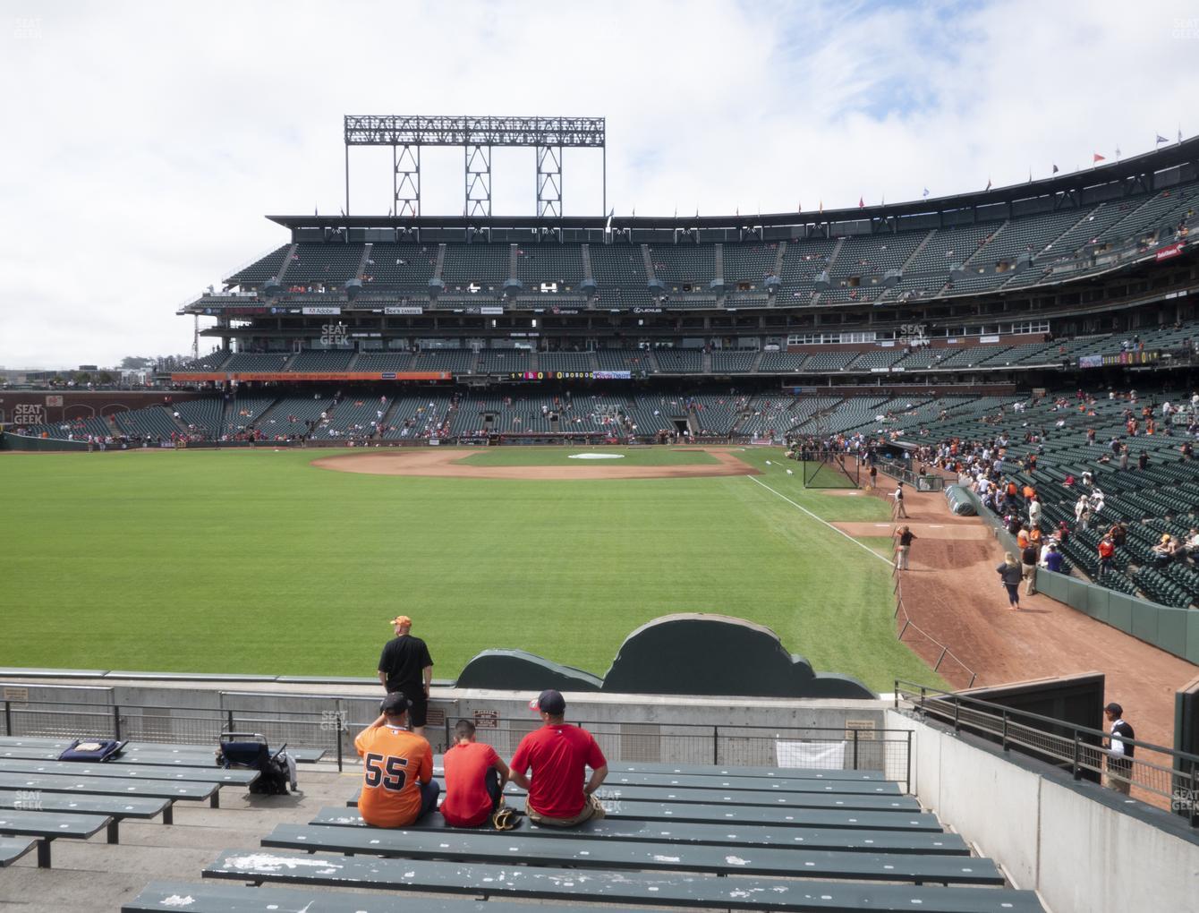 Oracle Park Bleachers 136 Seat Views | SeatGeek