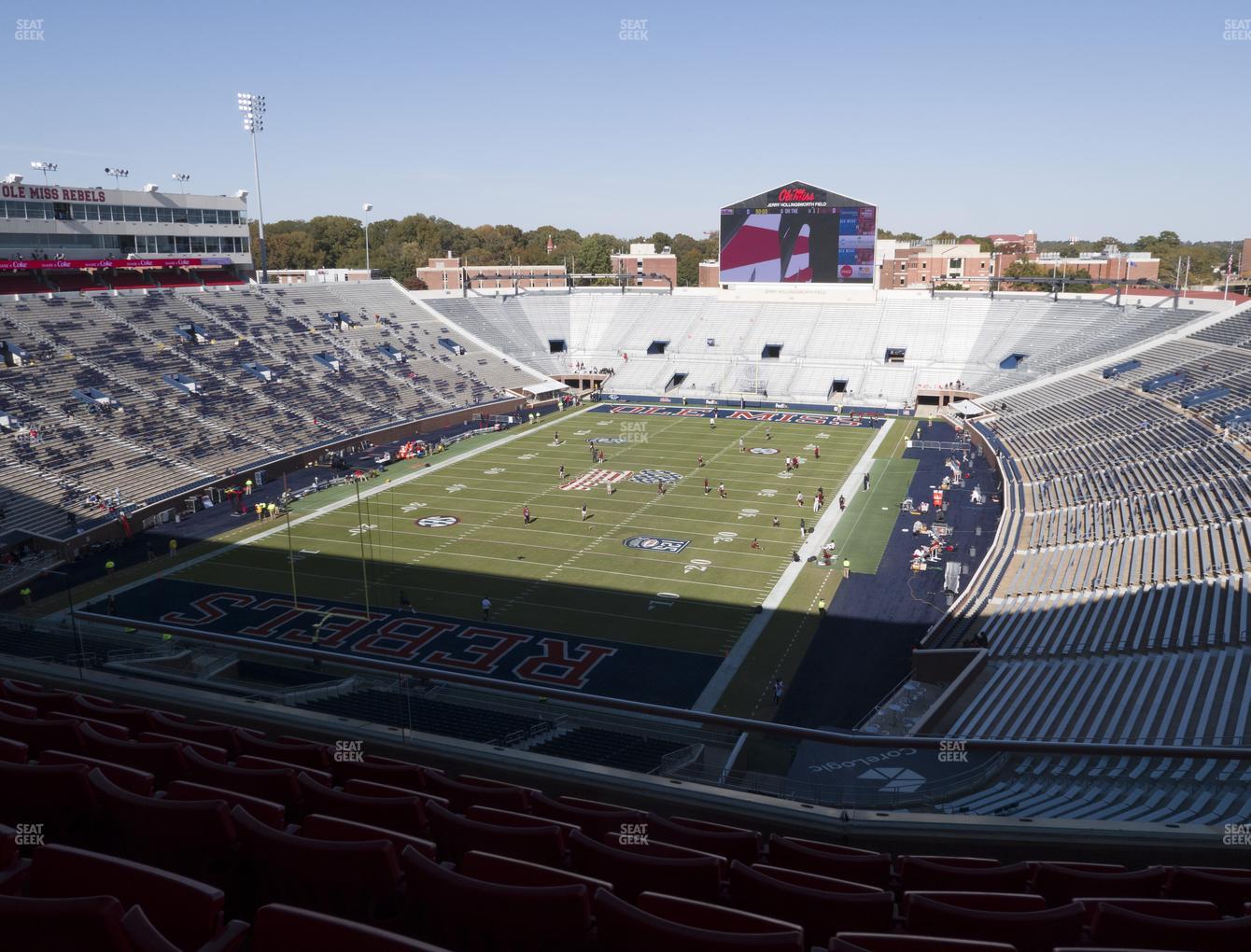 Vaught Hemingway Stadium South Zone Club 109 Seat Views | SeatGeek