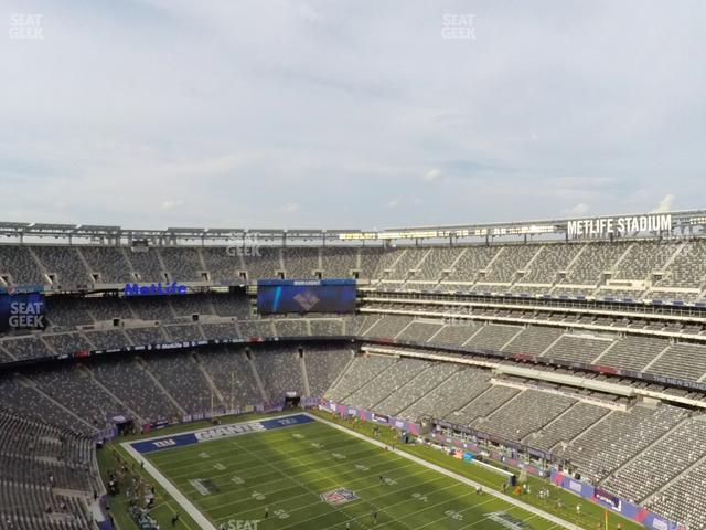 Metlife Stadium Section 309 Seat Views 