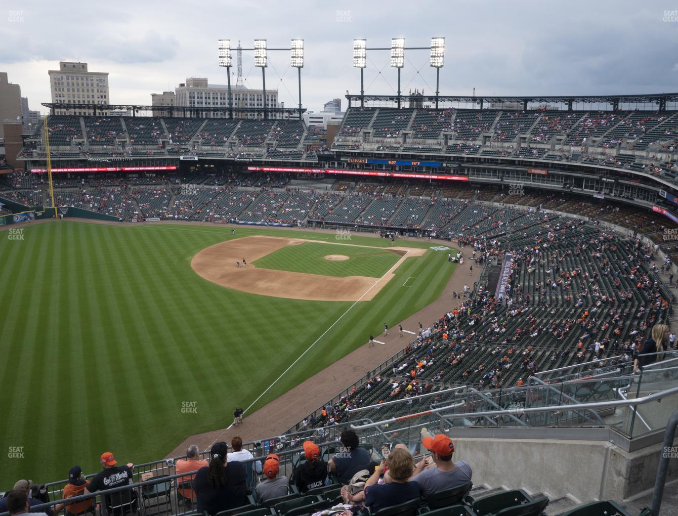 Comerica Park Seating Chart Concert