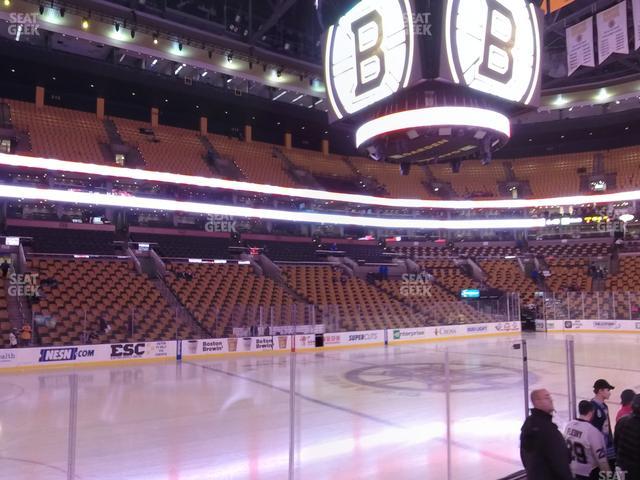 Boston Bruins Seating Chart Map Seatgeek