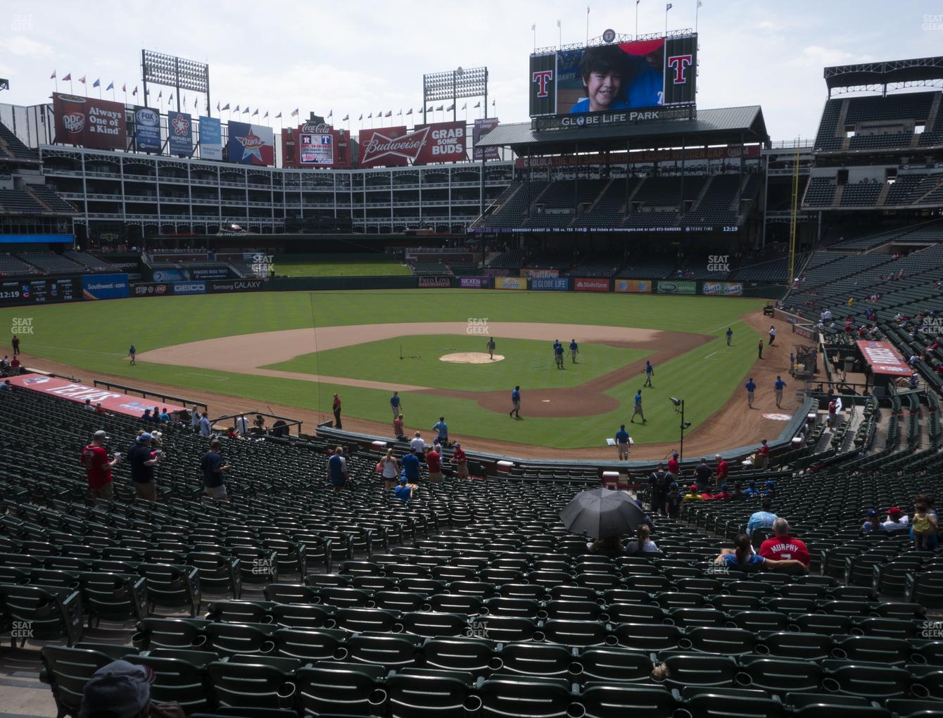 Globe Life Park Section 125 Seat Views | SeatGeek