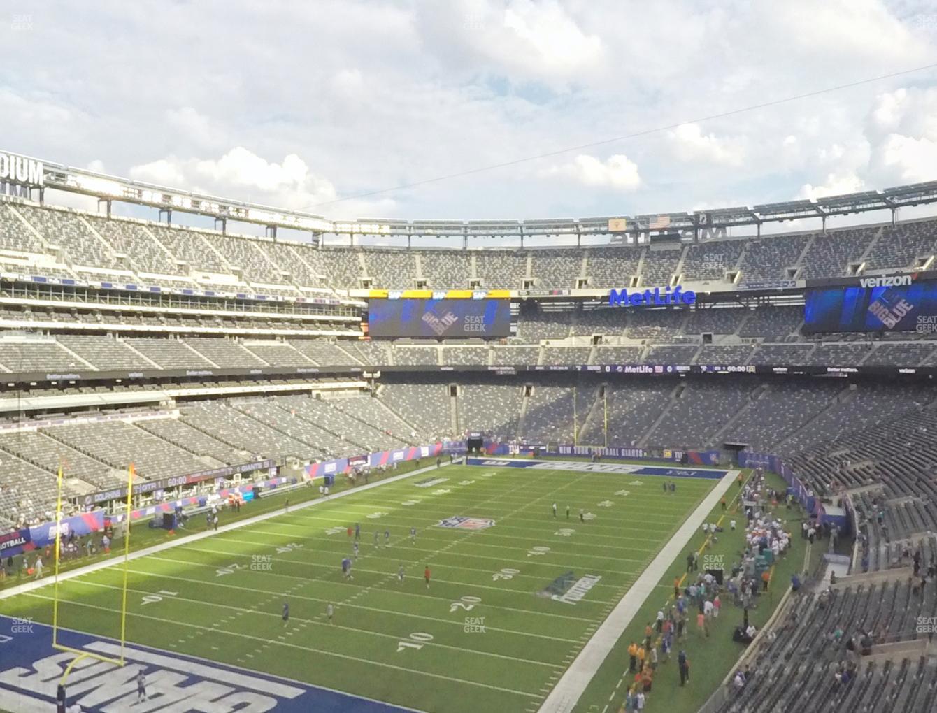 MetLife Stadium Section 247 A Seat Views | SeatGeek