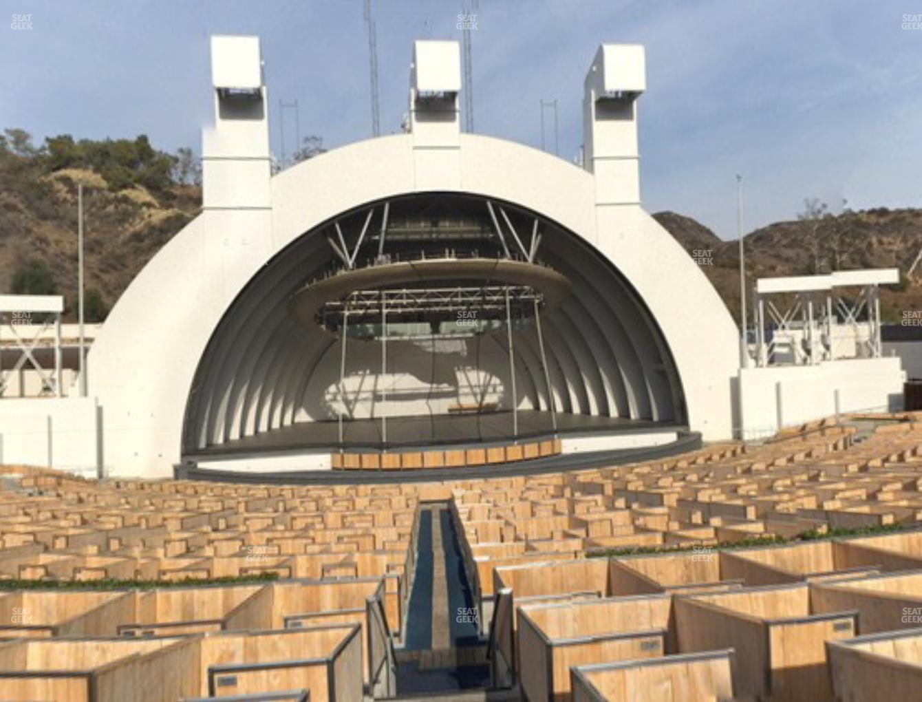 Hollywood Bowl Terrace Seating Chart