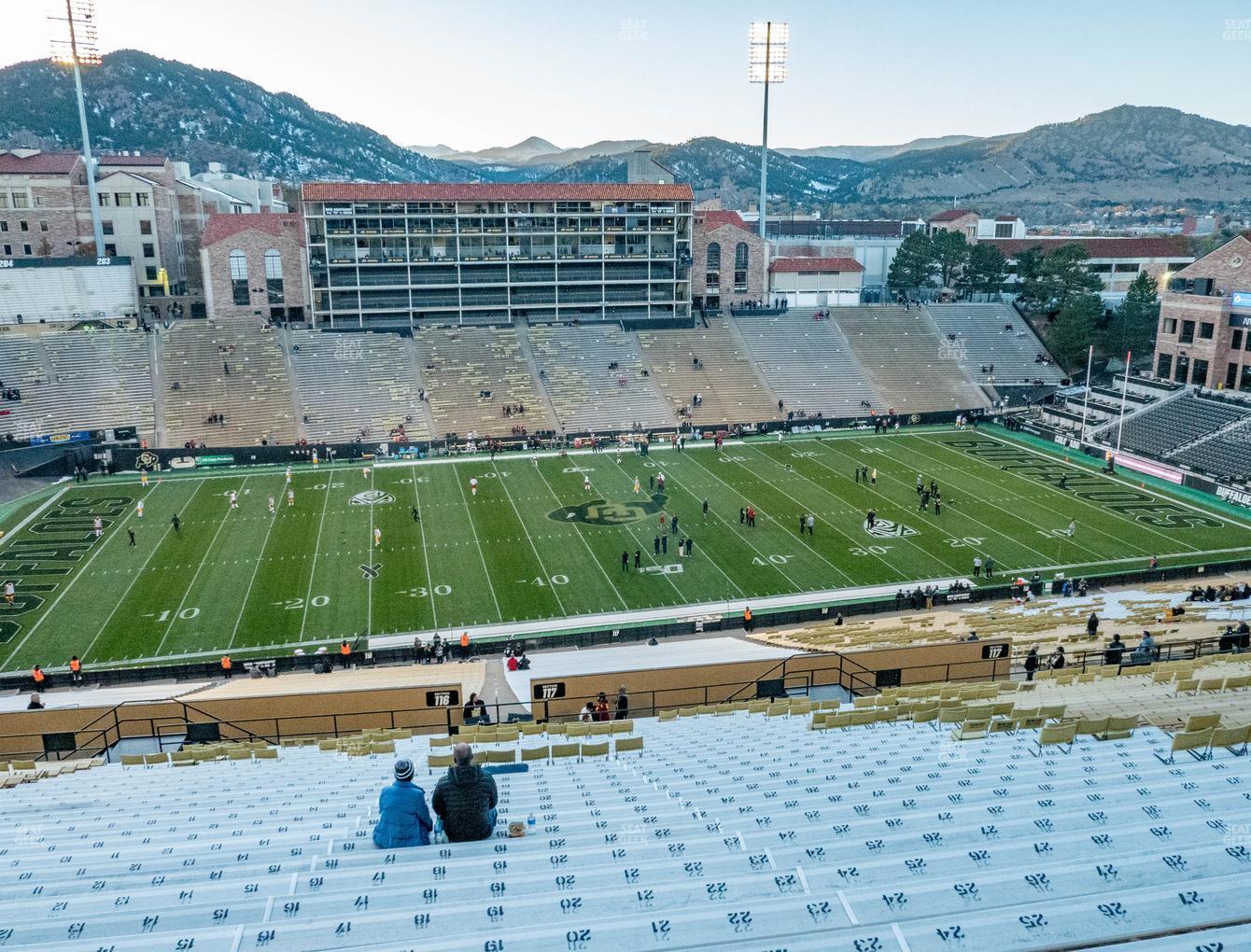 Folsom Field Seating Chart With Row And Seat Numbers