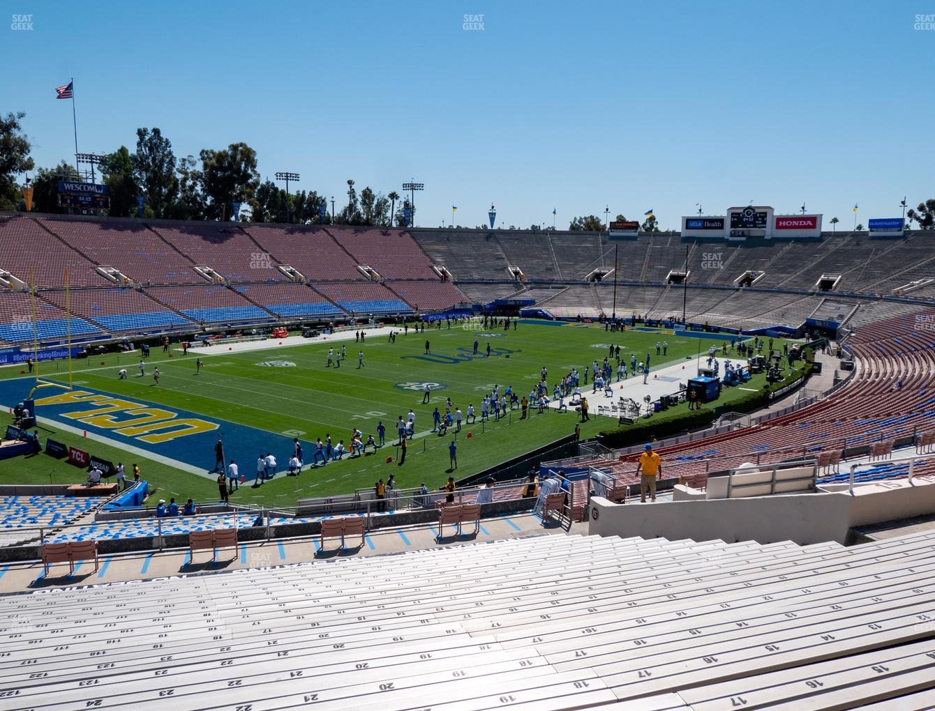 Rose Bowl Upper 14 H Seat Views | SeatGeek