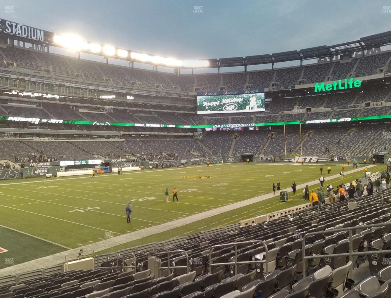 MetLife Stadium Section 118 Seat Views | SeatGeek