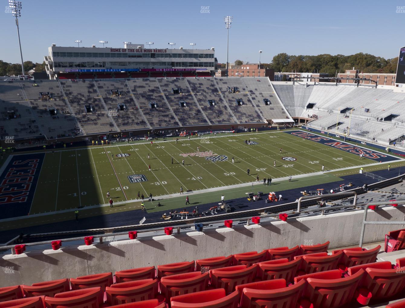 Ole Miss Rebels Football Seating Chart Elcho Table