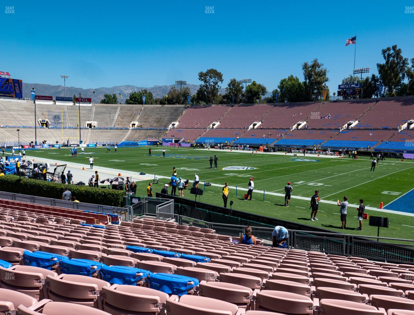 Rose Bowl Lower 21 H Seat Views | SeatGeek