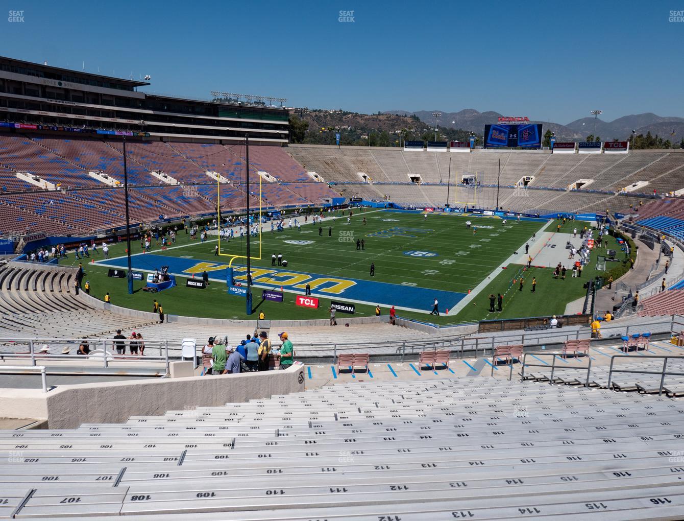 Rose Bowl Upper 27 H Seat Views | SeatGeek