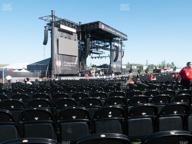 5 Point Amphitheater Seating Chart