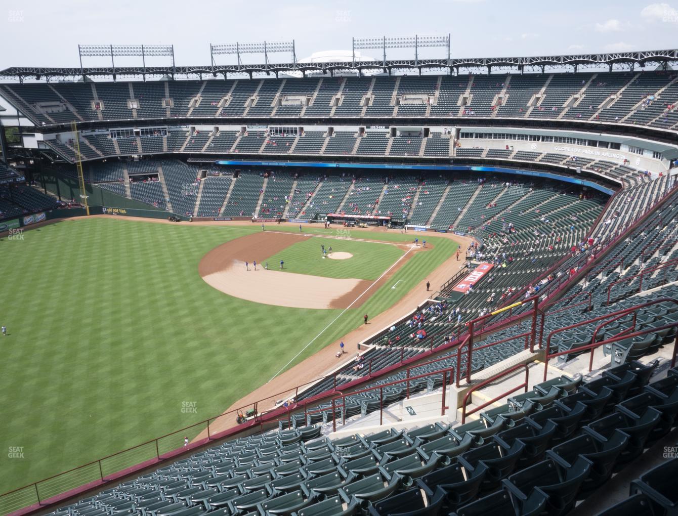 Globe Life Park Section 310 Seat Views | SeatGeek