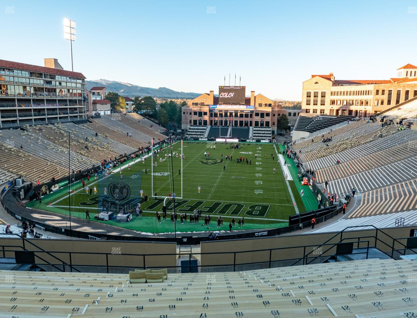 Folsom Field Section 210 Seat Views | SeatGeek