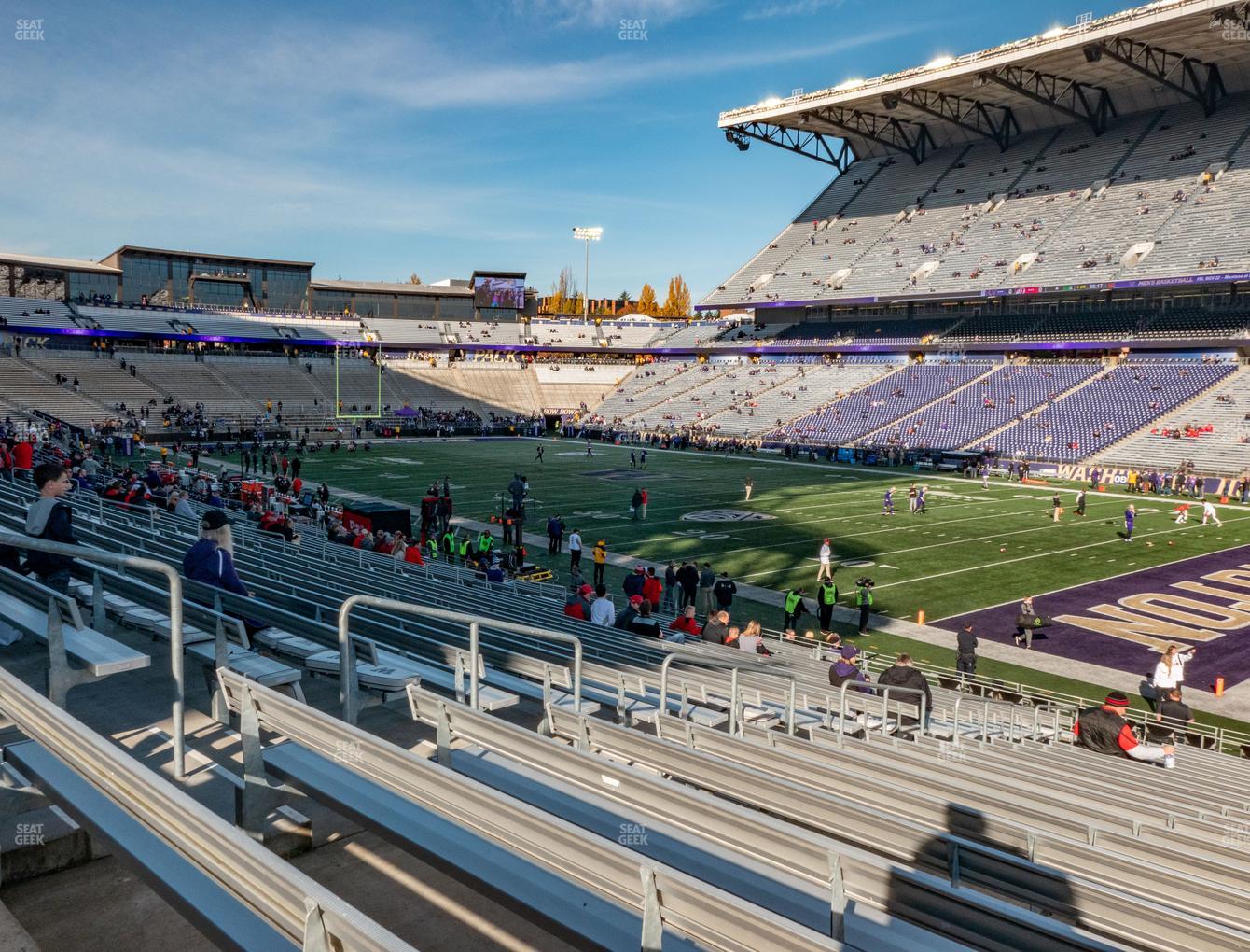 Husky Stadium Section 101 Seat Views | SeatGeek