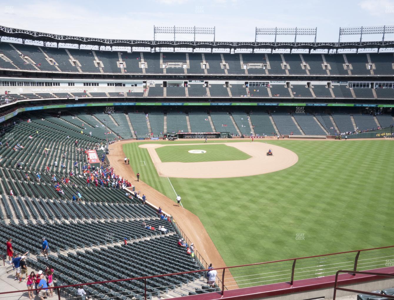 Globe Life Park Seating Chart For Concerts