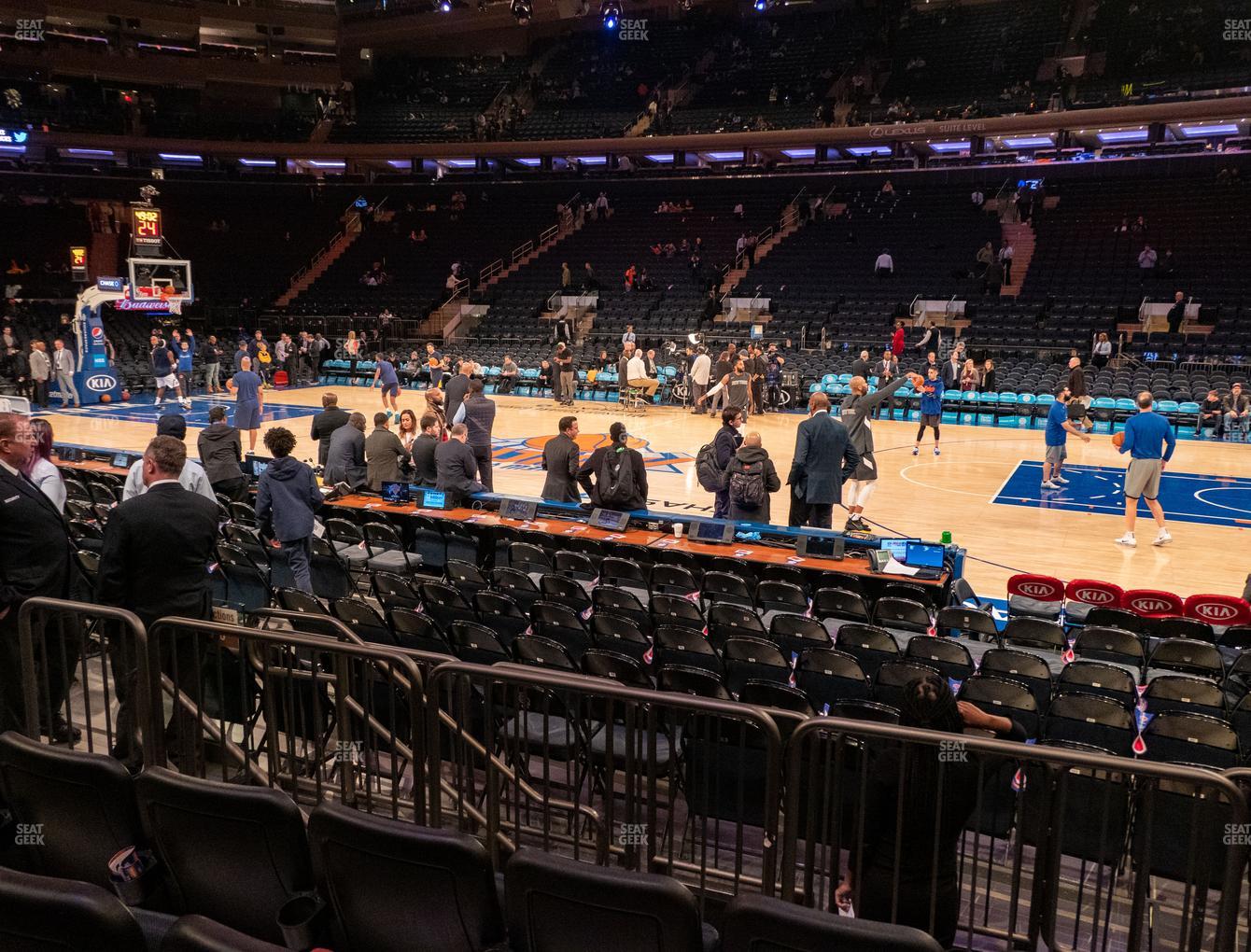 Madison Square Garden Section 107 D Seat Views | SeatGeek