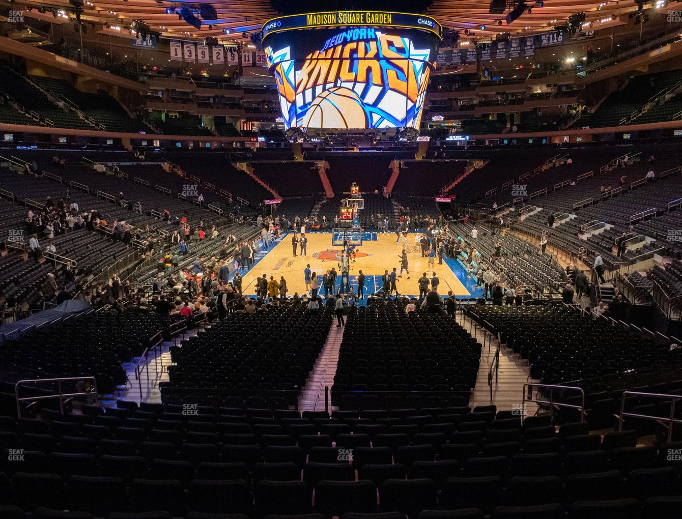 Madison Square Garden Section 112 Seat Views Seatgeek