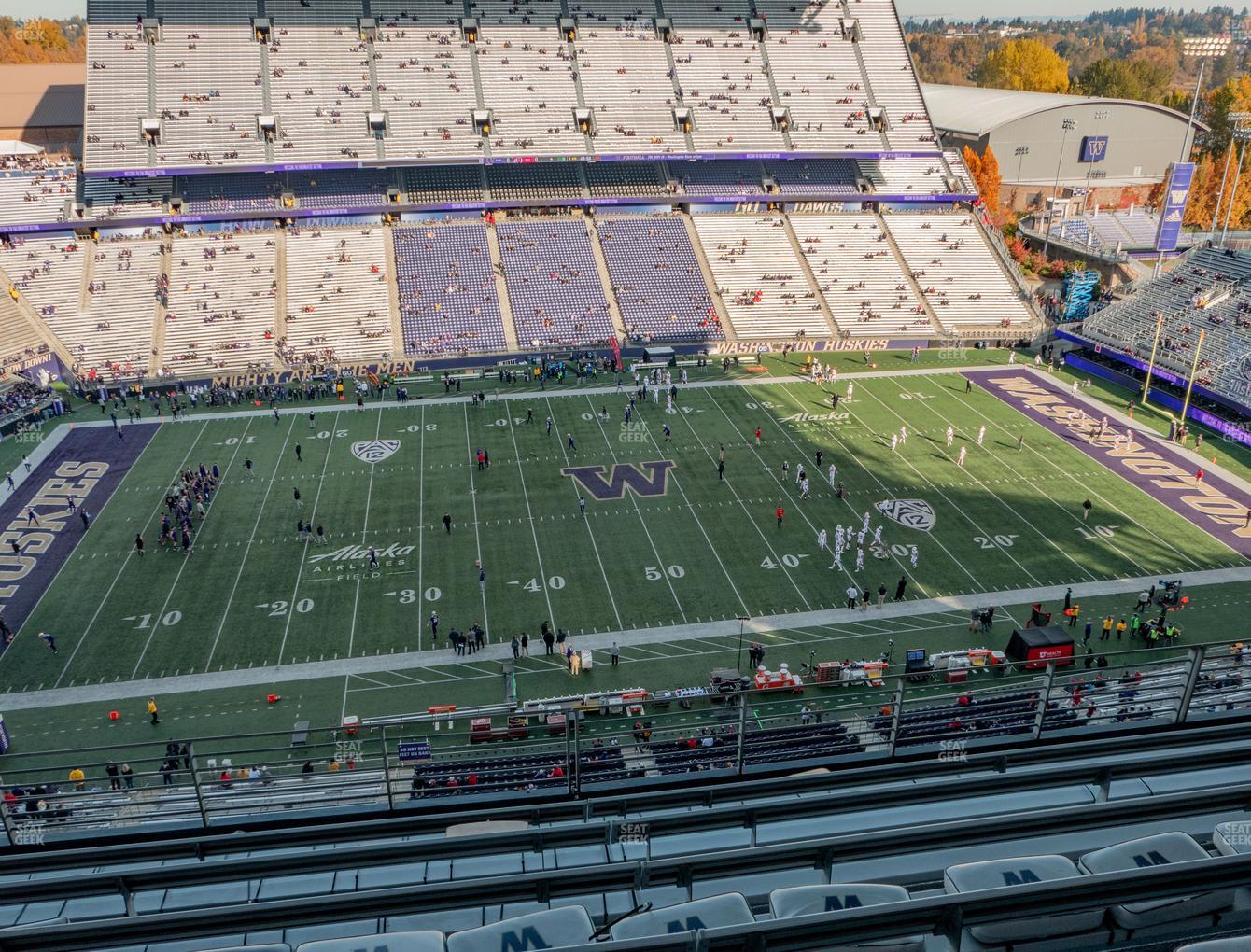 Husky Stadium Section 307 Seat Views Seatgeek 4446