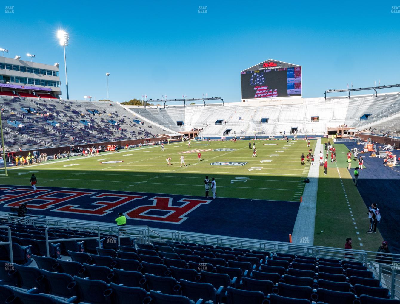 Vaught Hemingway Stadium Field Club 1 Seat Views | SeatGeek