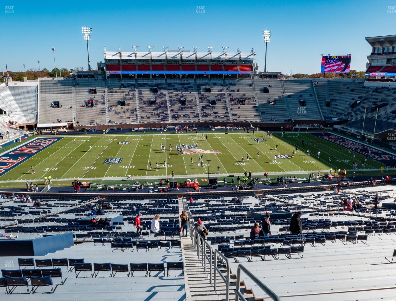 Vaught Hemingway Stadium West Club 6 Seat Views | SeatGeek