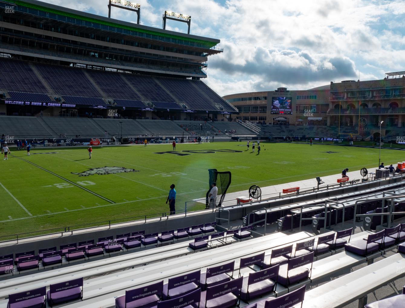 Tcu Football Stadium Seating Map | Elcho Table