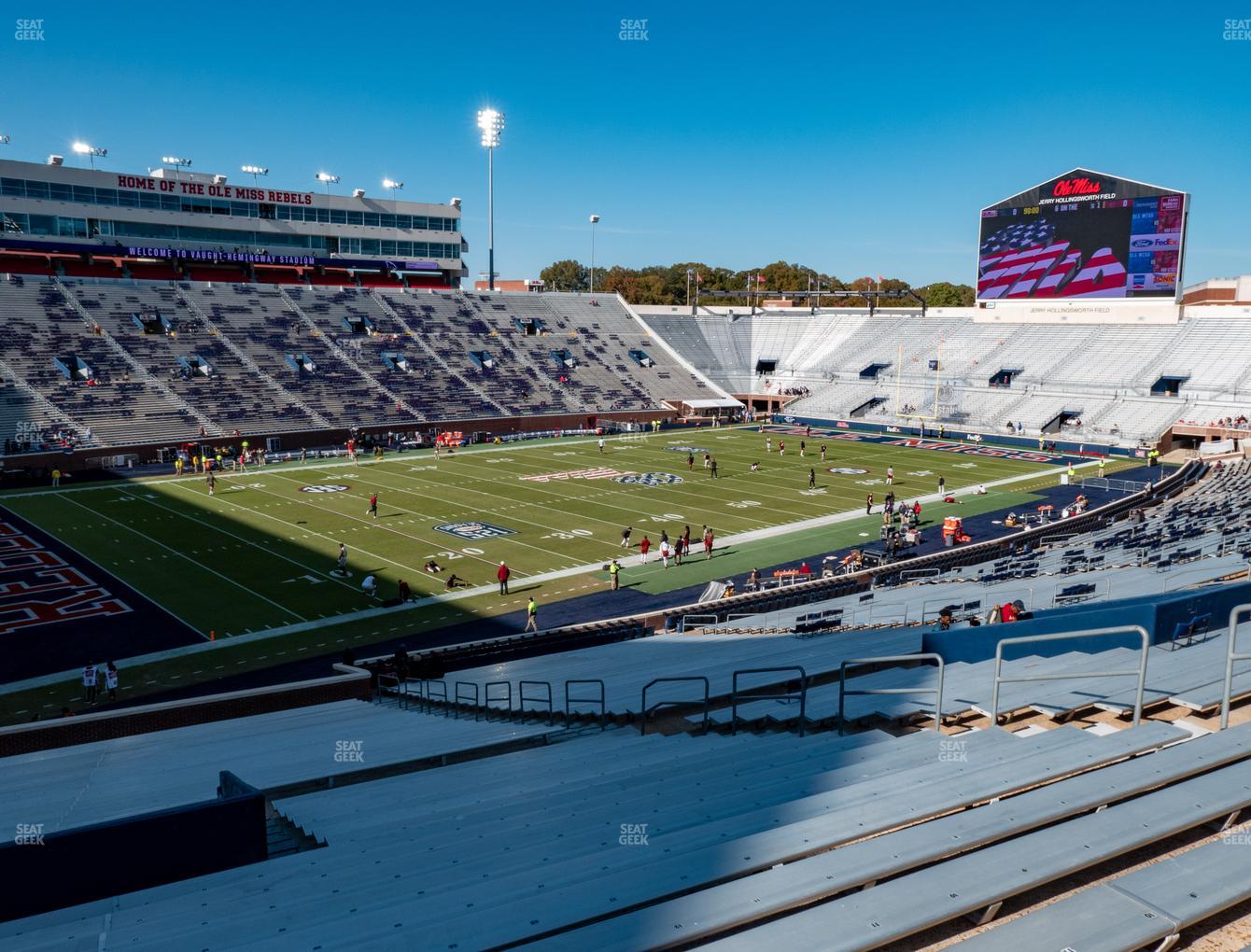 Vaught Hemingway Stadium S Seat Views 