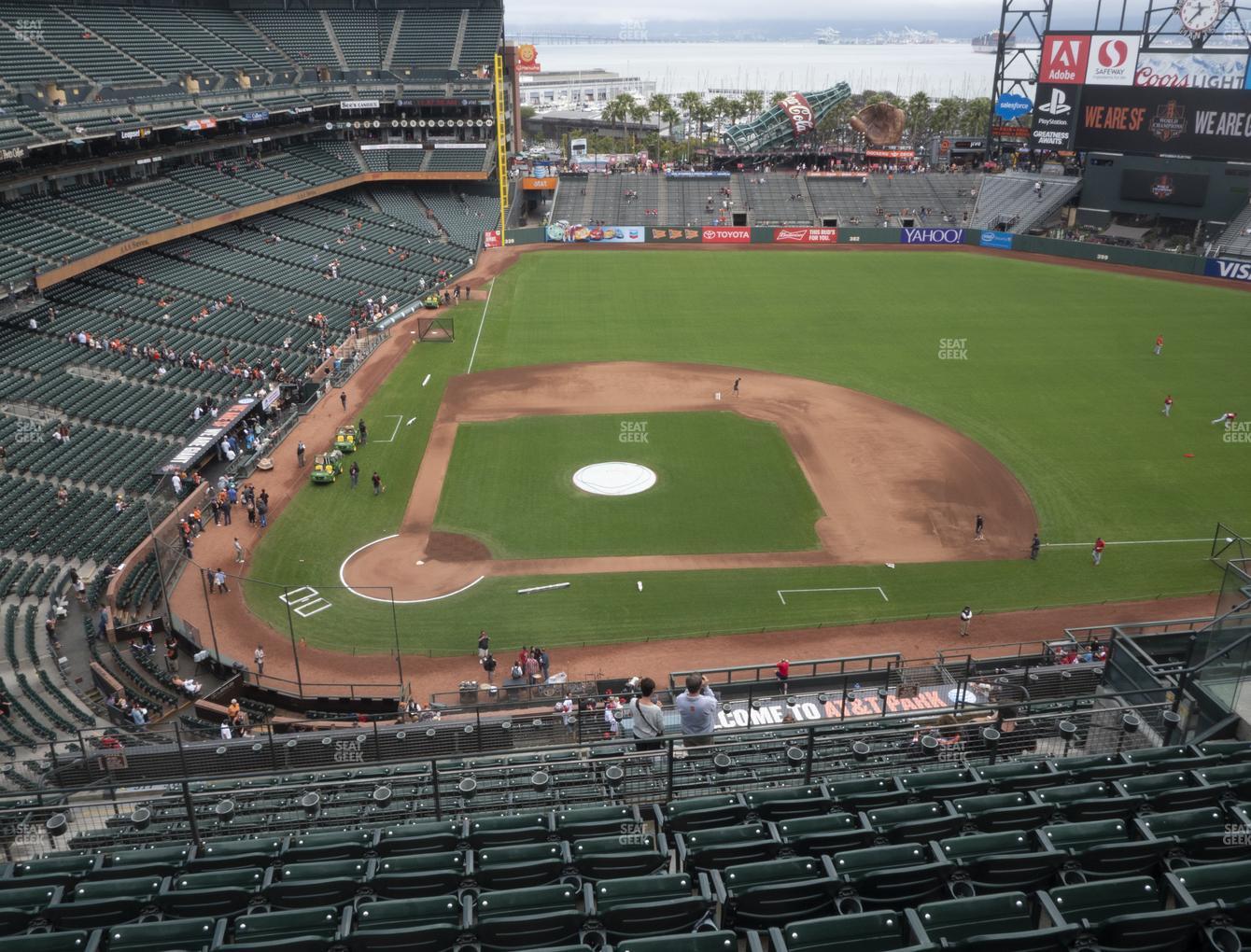 Sf Giants Seating Chart Rows