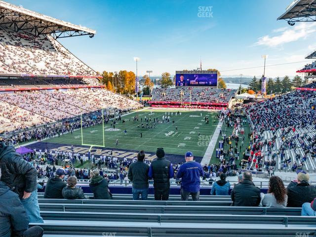 Husky Stadium Seat Views | SeatGeek