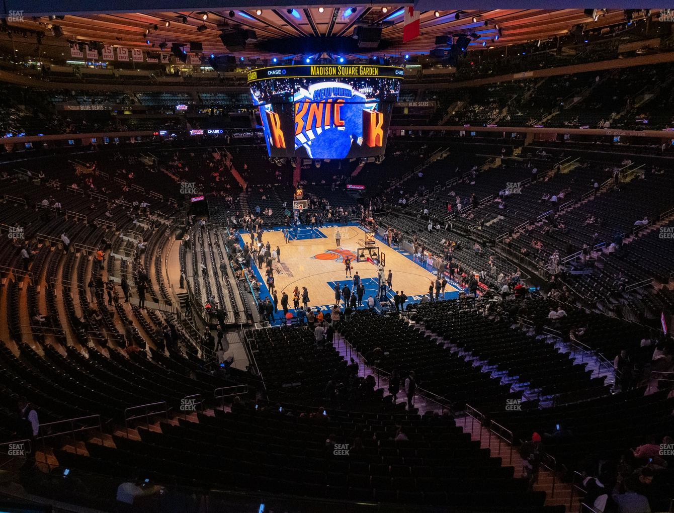 Madison Square Garden Section 203 Seat Views Seatgeek