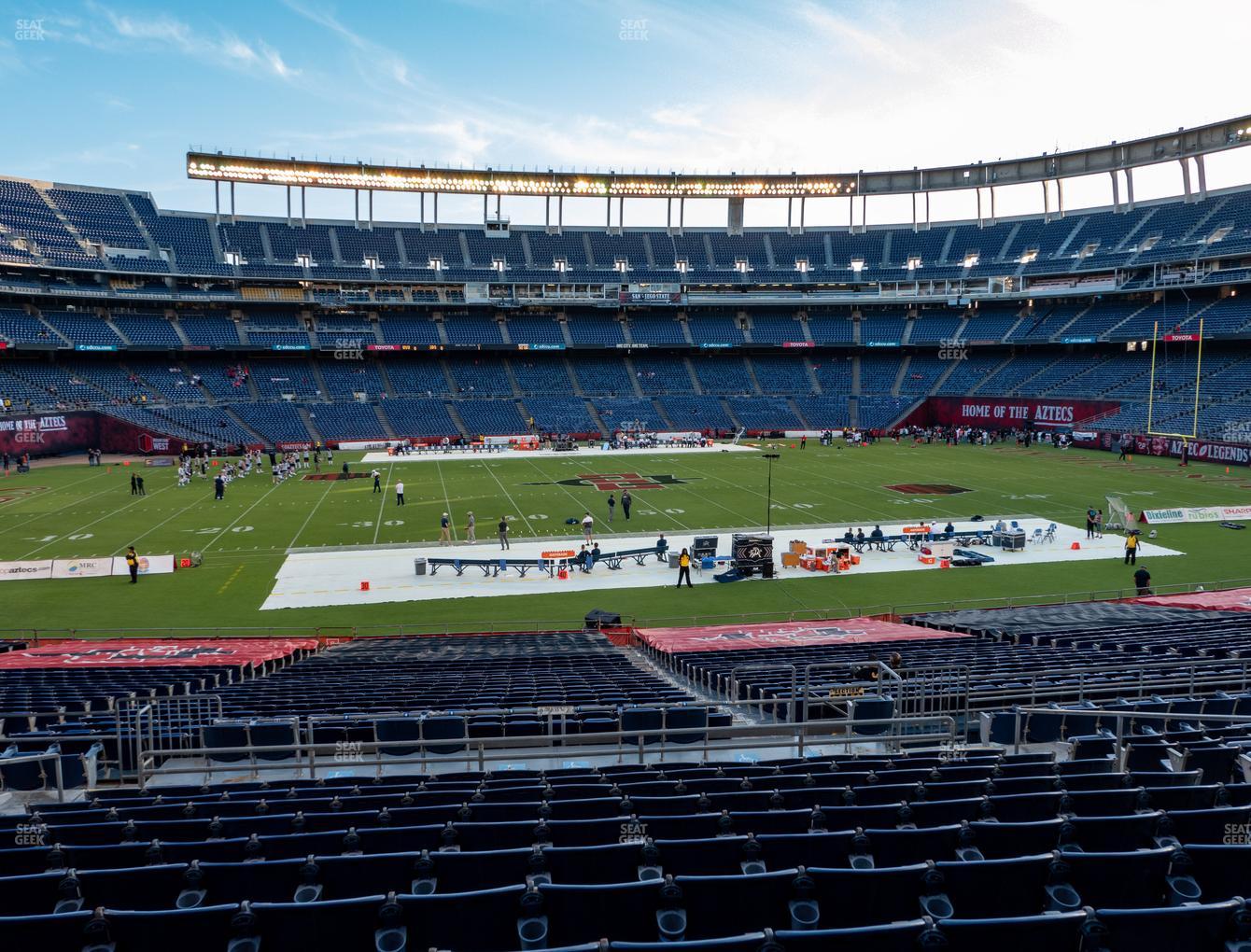 SDCCU Stadium Plaza 4 Seat Views | SeatGeek