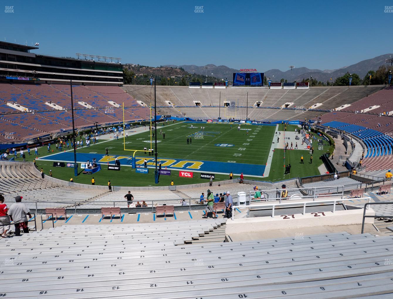 Rose Bowl Upper 27 L Seat Views | SeatGeek