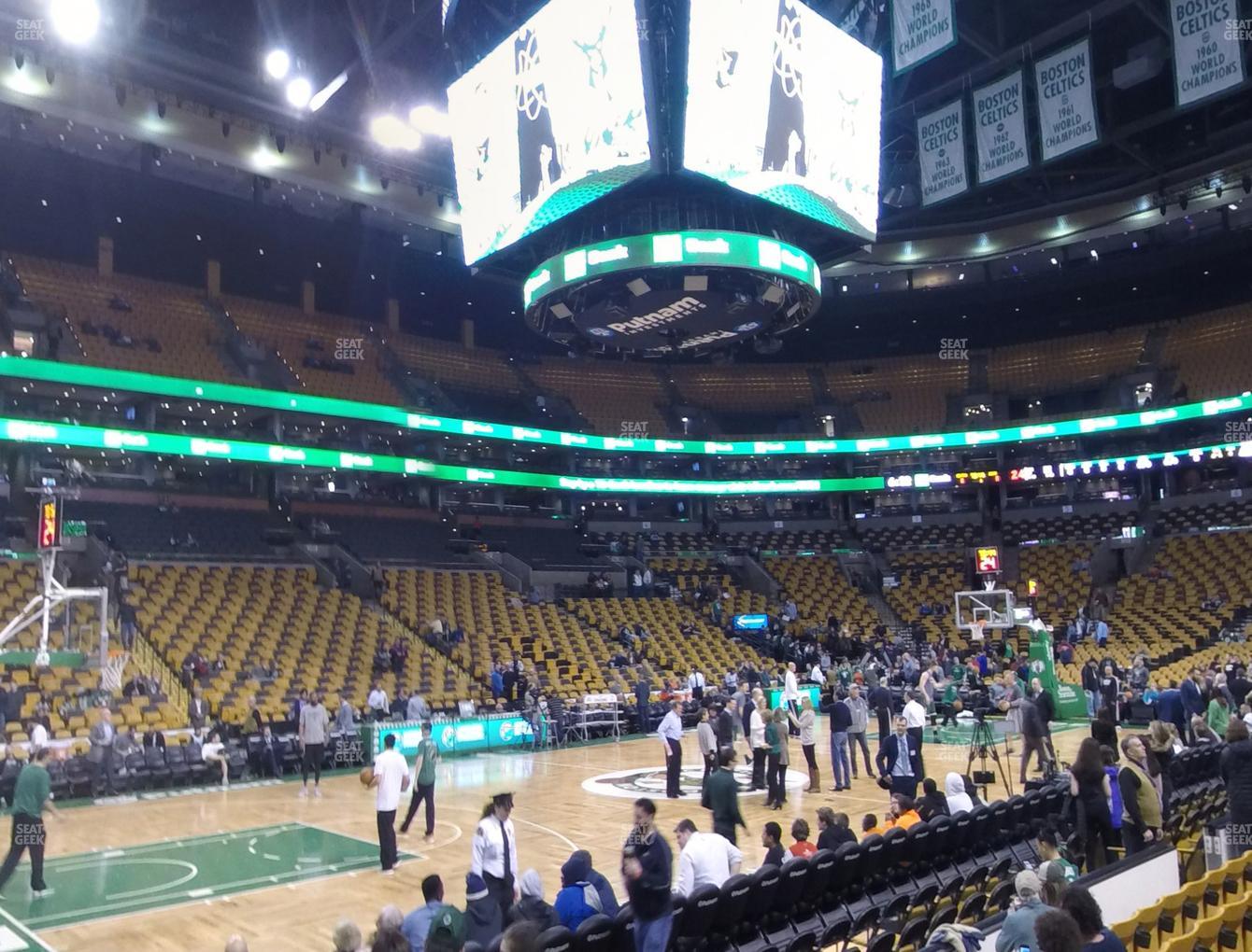 TD Garden Loge 14 Seat Views SeatGeek