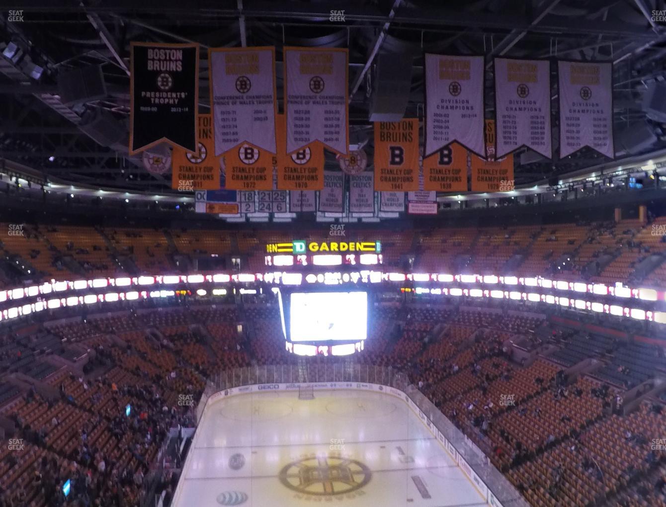 TD Garden Balcony 324 Seat Views SeatGeek