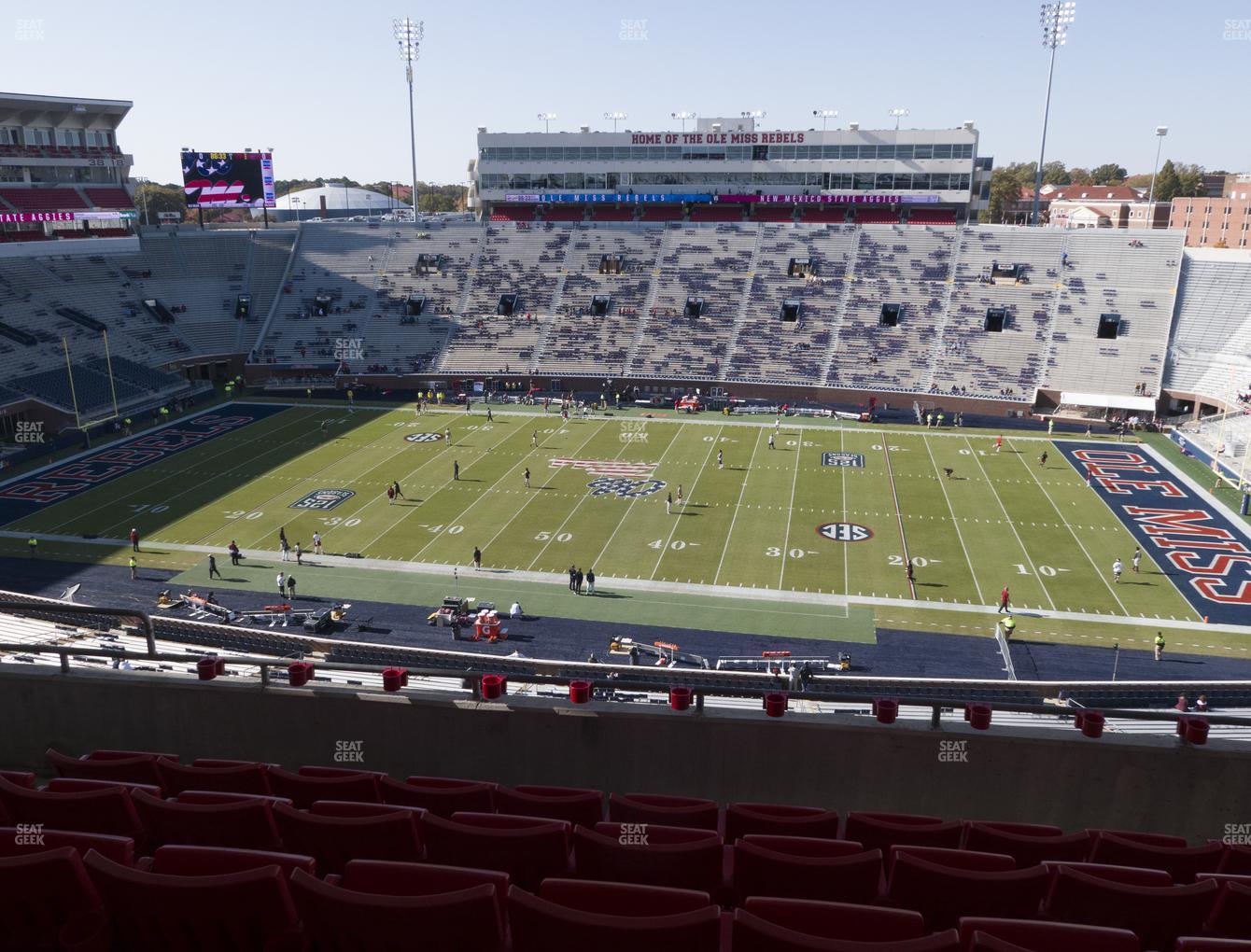 Vaught Hemingway Stadium Rebel Club Nn Seat Views | SeatGeek