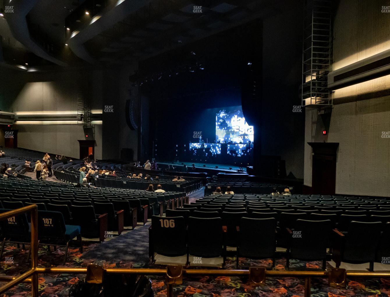 Rosemont Theater Seating Chart With Seat Numbers