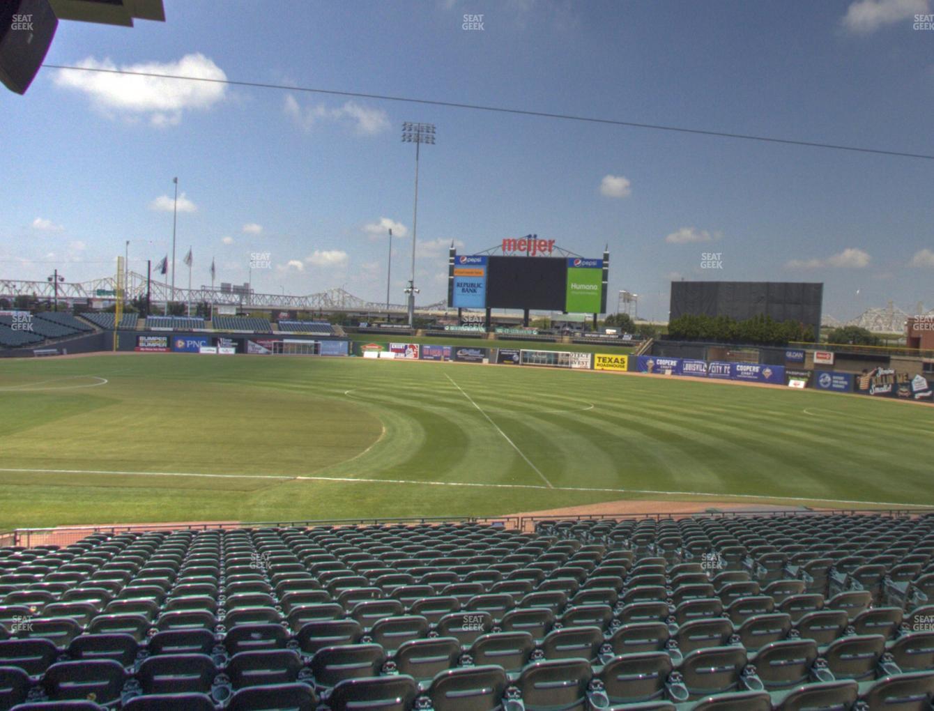 Louisville Slugger Field Section 108 Seat Views SeatGeek