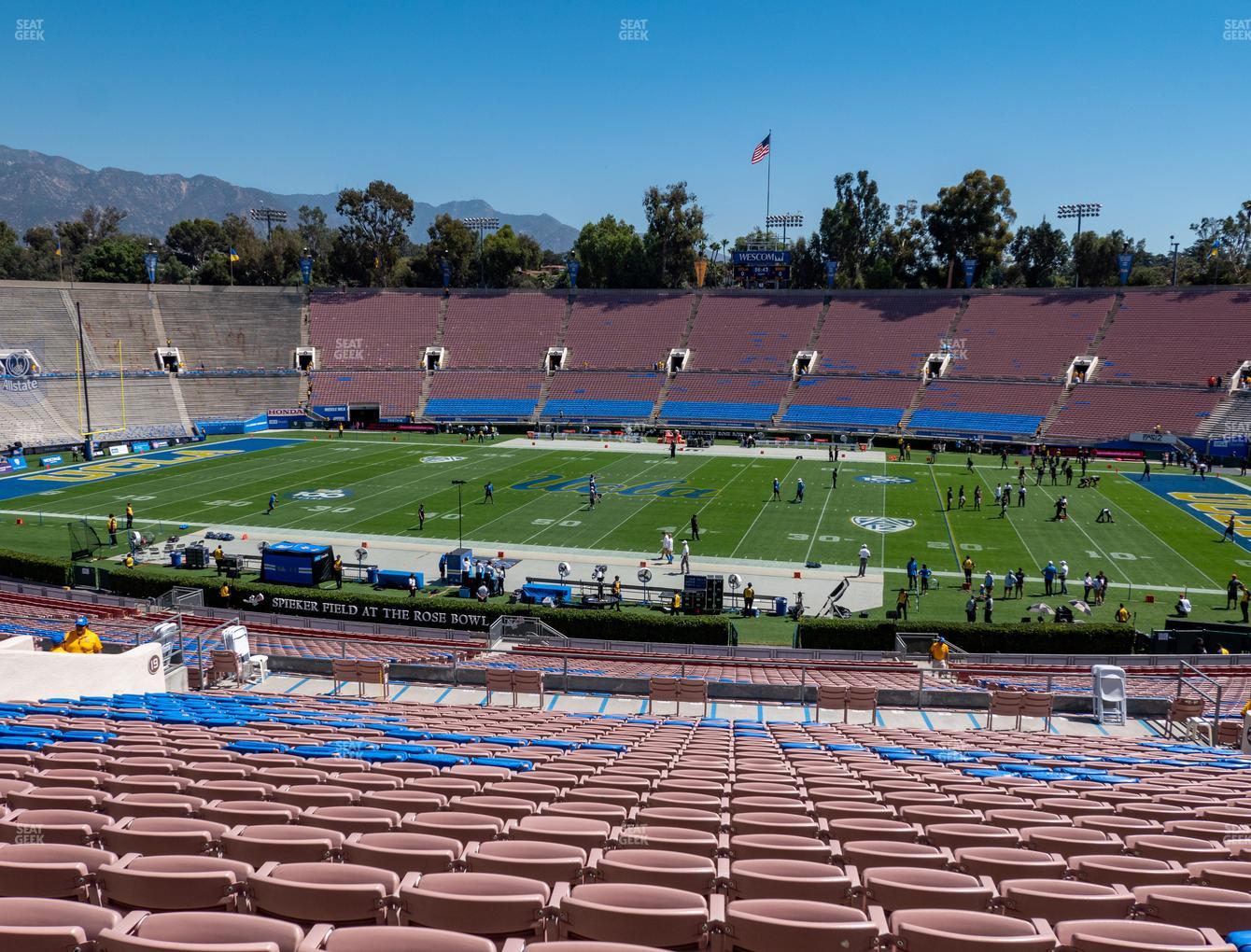 Rose Bowl Seating Chart Ucla Football