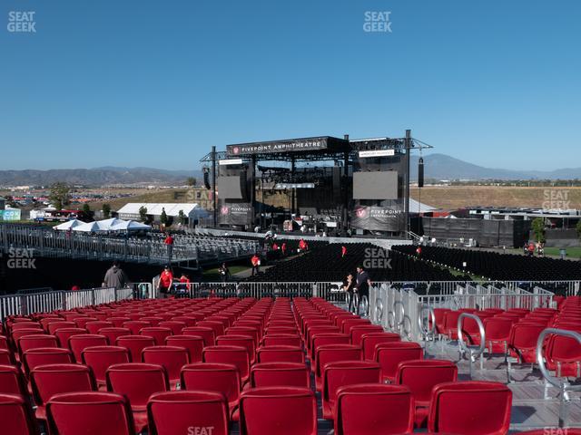 Five Point Amphitheater Seating Chart Irvine