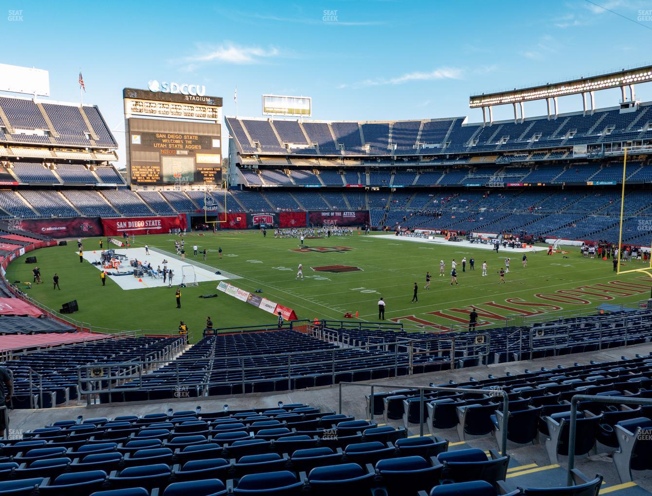 SDCCU Stadium Plaza 16 Seat Views | SeatGeek