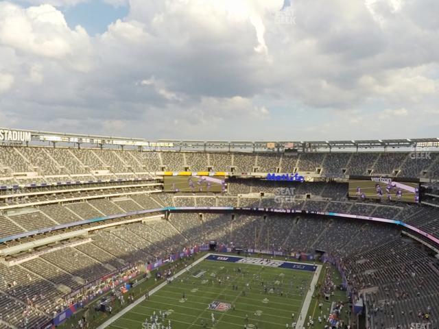 Your Ticket To Sports Concerts More Seatgeek Metlife Stadium Section 348 View