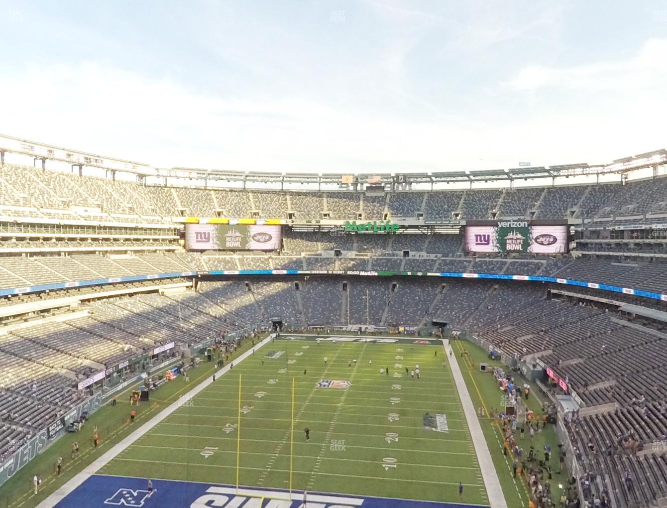 MetLife Stadium Section 250 B Seat Views | SeatGeek