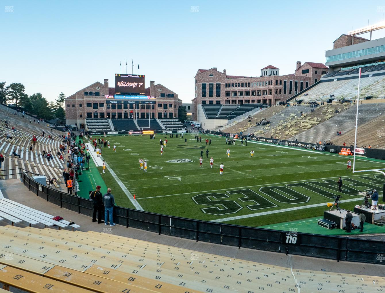 Folsom Field Seating Chart With Seat Numbers