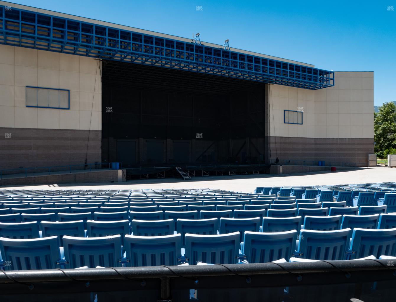 Glen Helen Amphitheater Detailed Seating Chart Matttroy